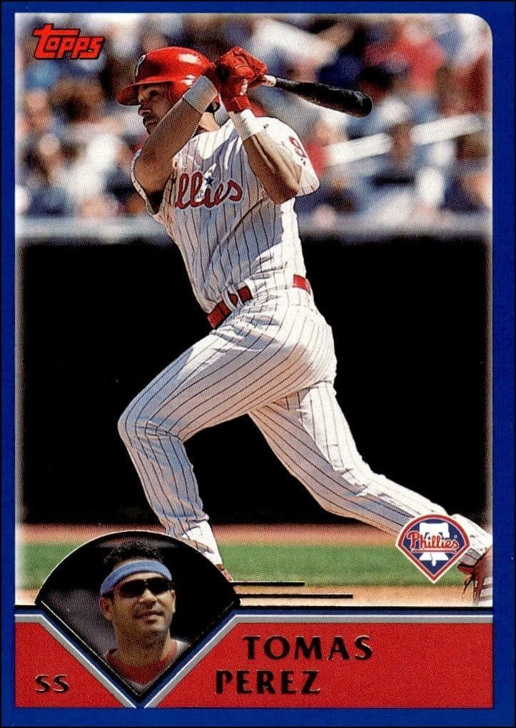 2003 Topps Series 2 Tomas Perez #485 trading card