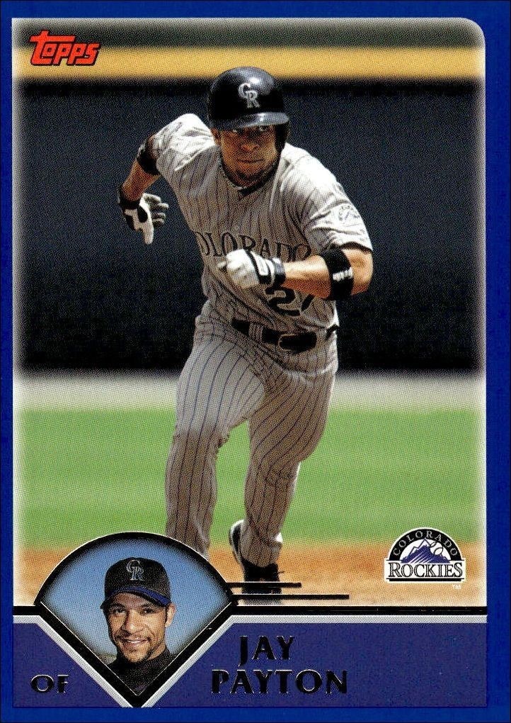 2003 Topps Series 2 Jay Payton #476 trading card