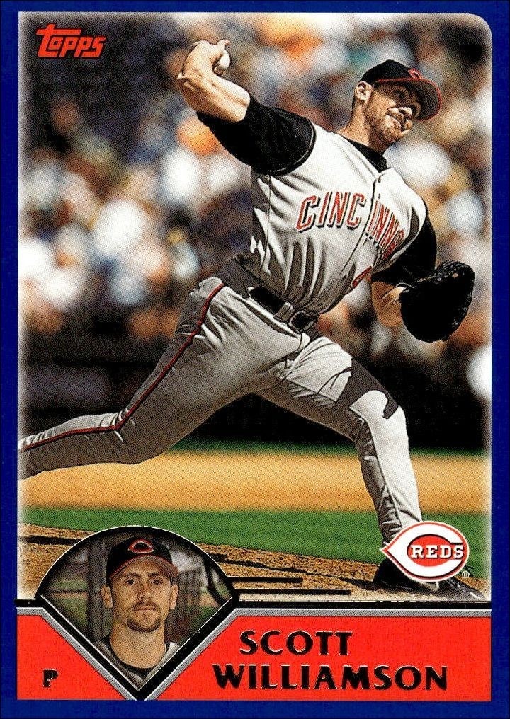 2003 Topps Series 2 Scott Williamson #474 trading card