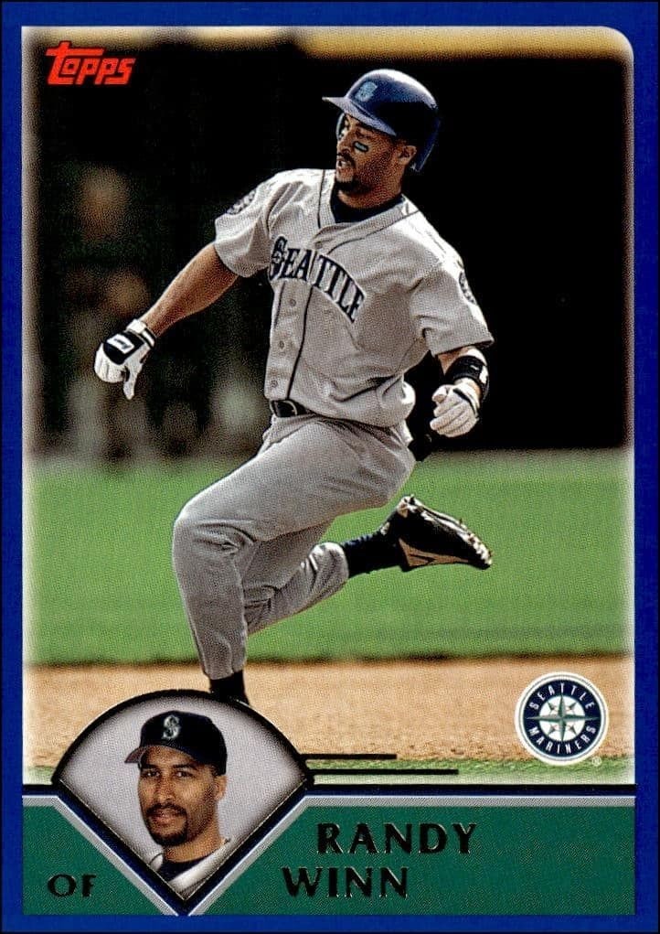 2003 Topps Series 2 Randy Winn #490 trading card