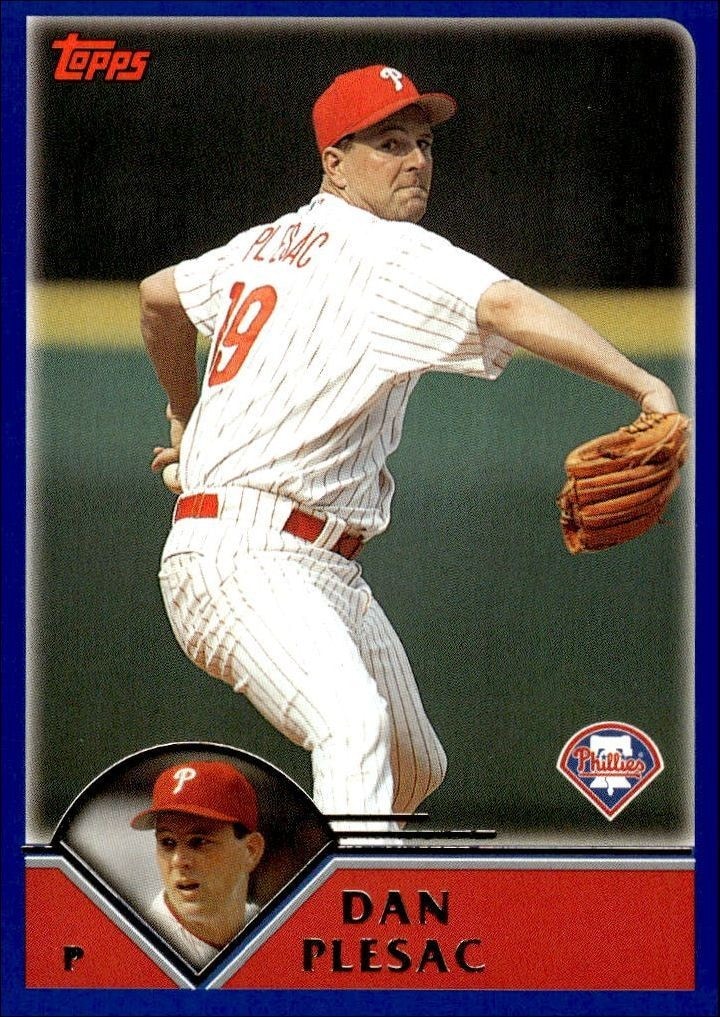 2003 Topps Series 2 Dan Plesac #592 trading card