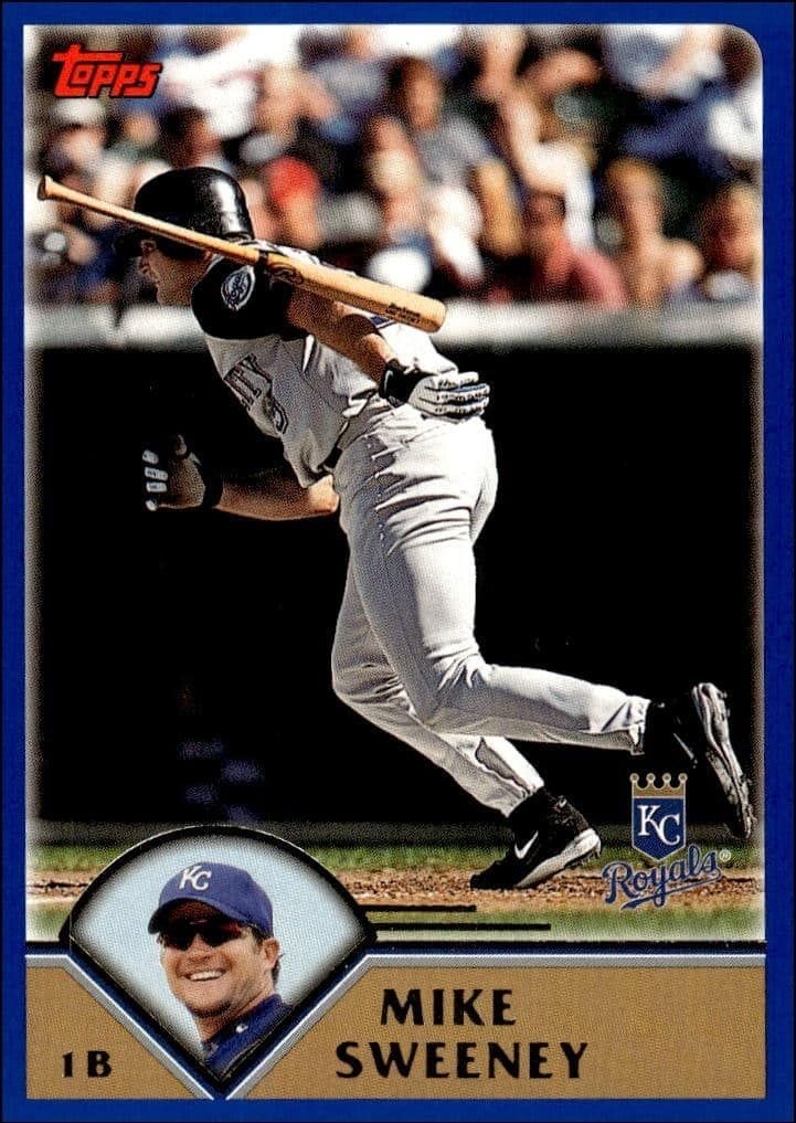 2003 Topps Series 2 Mike Sweeney #585 trading card