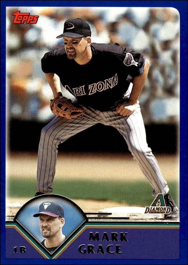 2003 Topps Series 2 Mark Grace #581 trading card