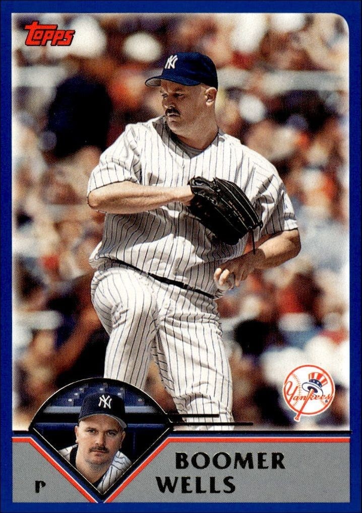 2003 Topps Series 2 David Wells #574 trading card