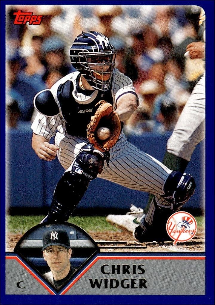 2003 Topps Series 2 Chris Widger #575 trading card