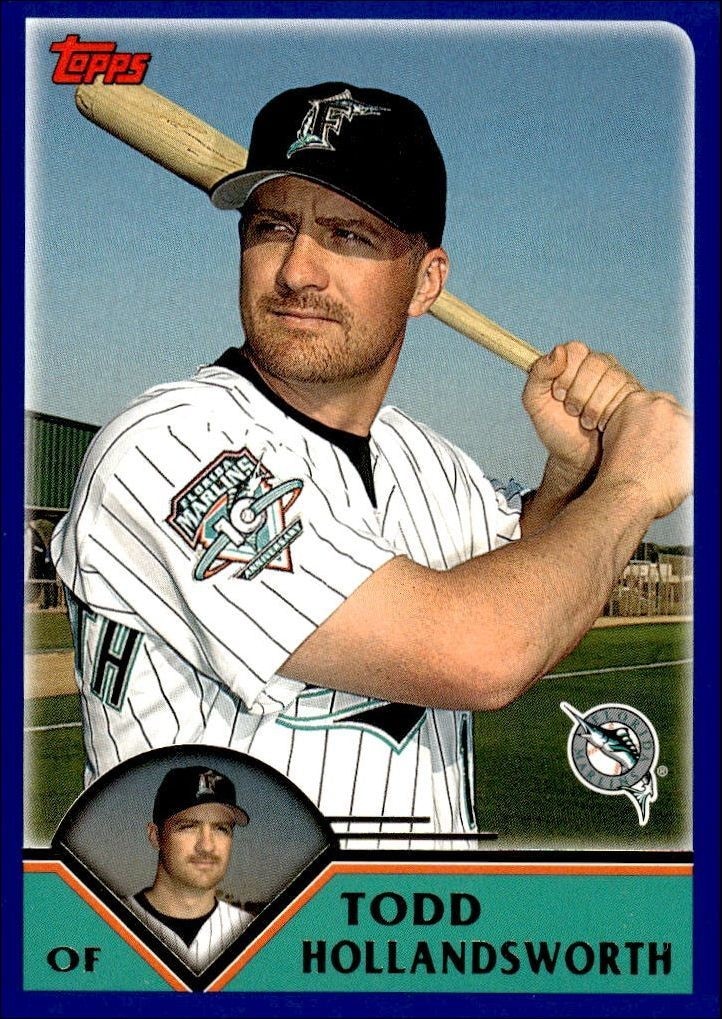2003 Topps Series 2 Todd Hollandsworth #566 trading card