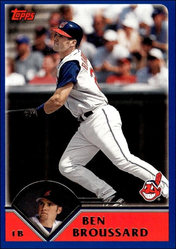 2003 Topps Series 2 Ben Broussard #562 trading card