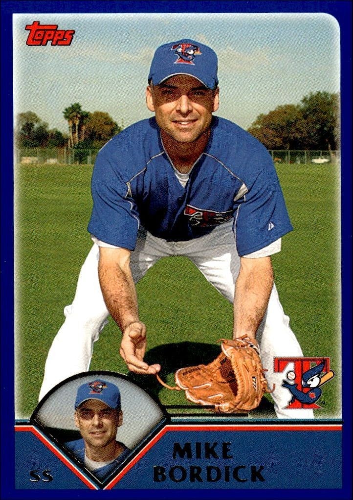 2003 Topps Series 2 Mike Bordick #519 trading card