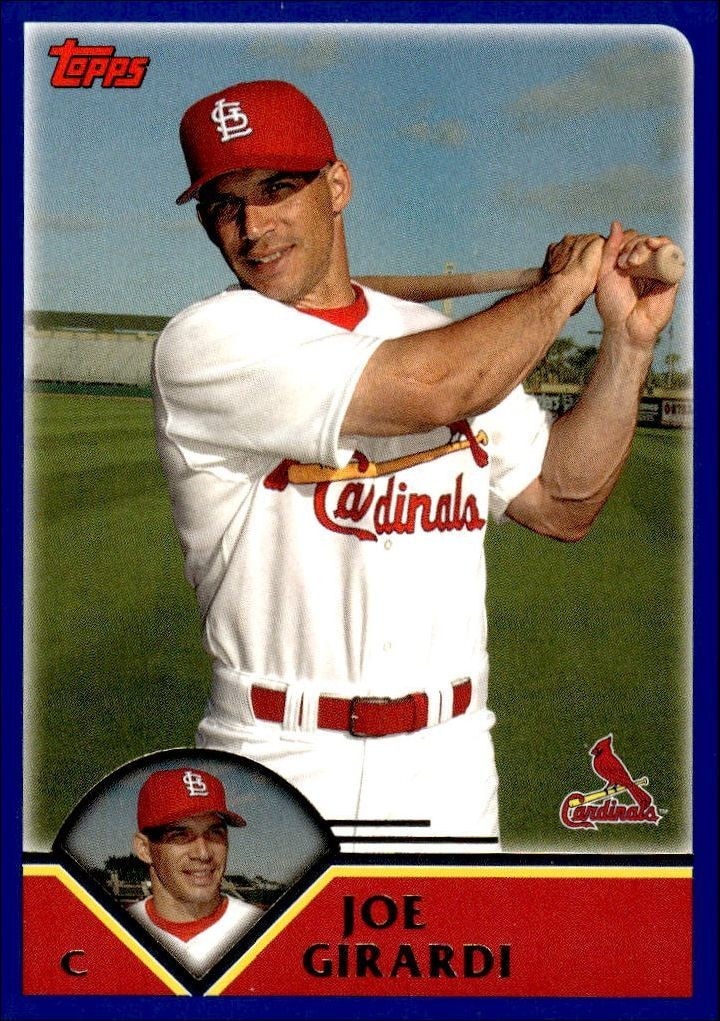 2003 Topps Series 2 Joe Girardi #521 trading card