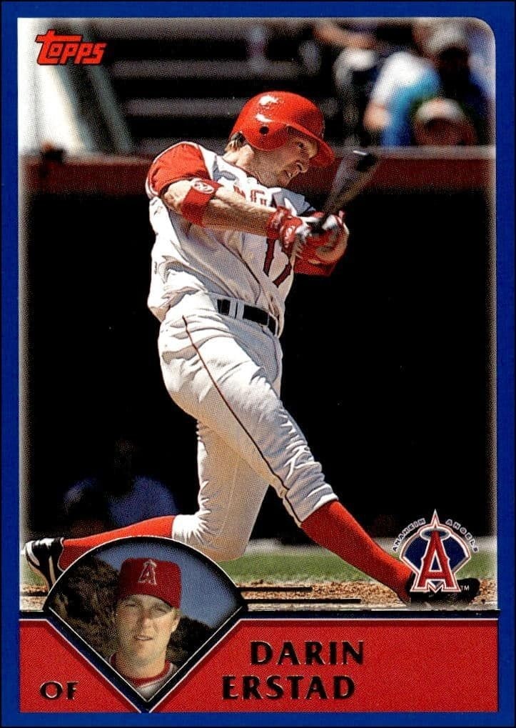 2003 Topps Series 2 Darin Erstad #515 trading card