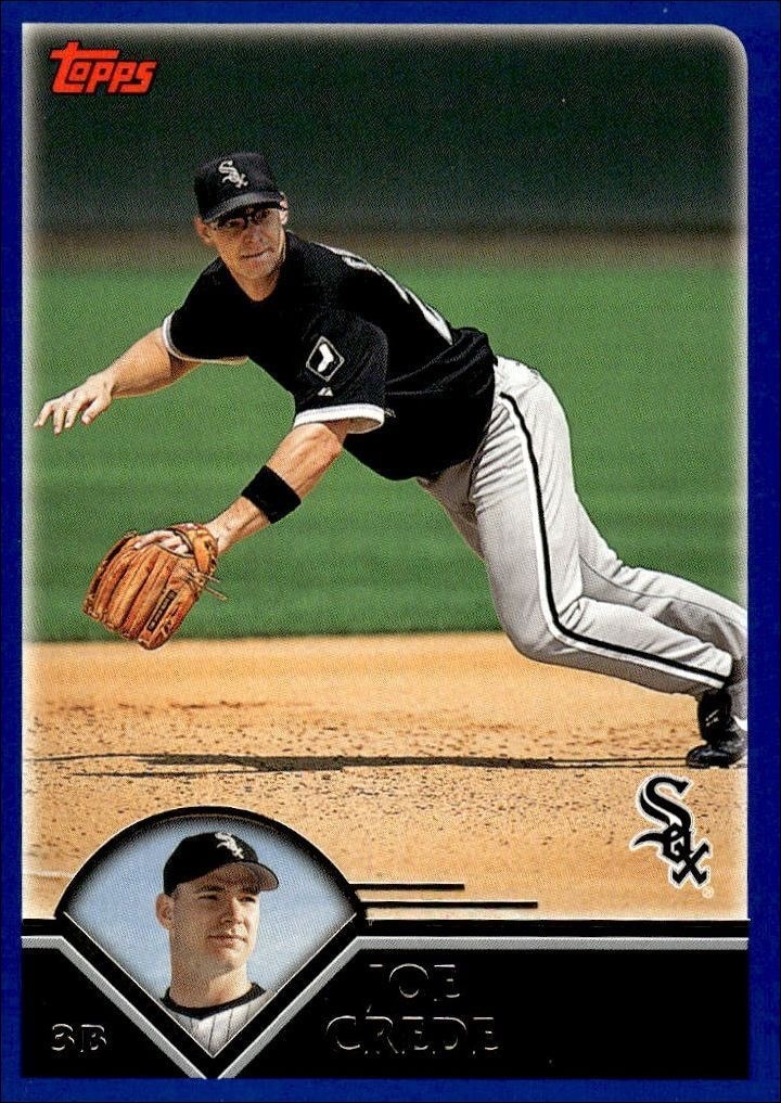 2003 Topps Series 2 Joe Crede #507 trading card
