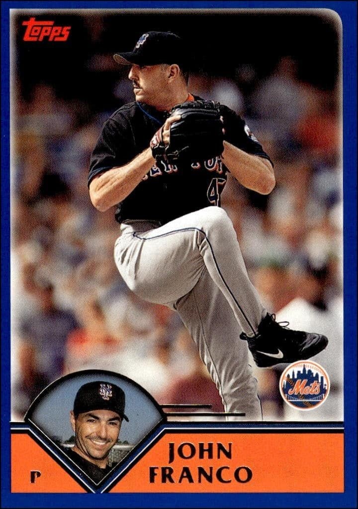 2003 Topps Series 2 John Franco #498 trading card
