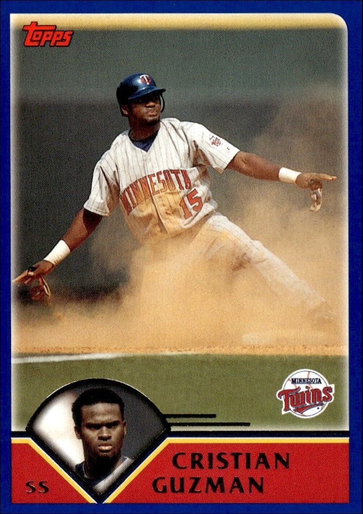 2003 Topps Series 2 Cristian Guzman #501 trading card