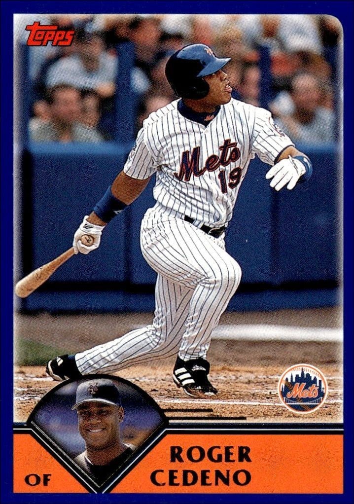 2003 Topps Series 2 Roger Cedeno #547 trading card
