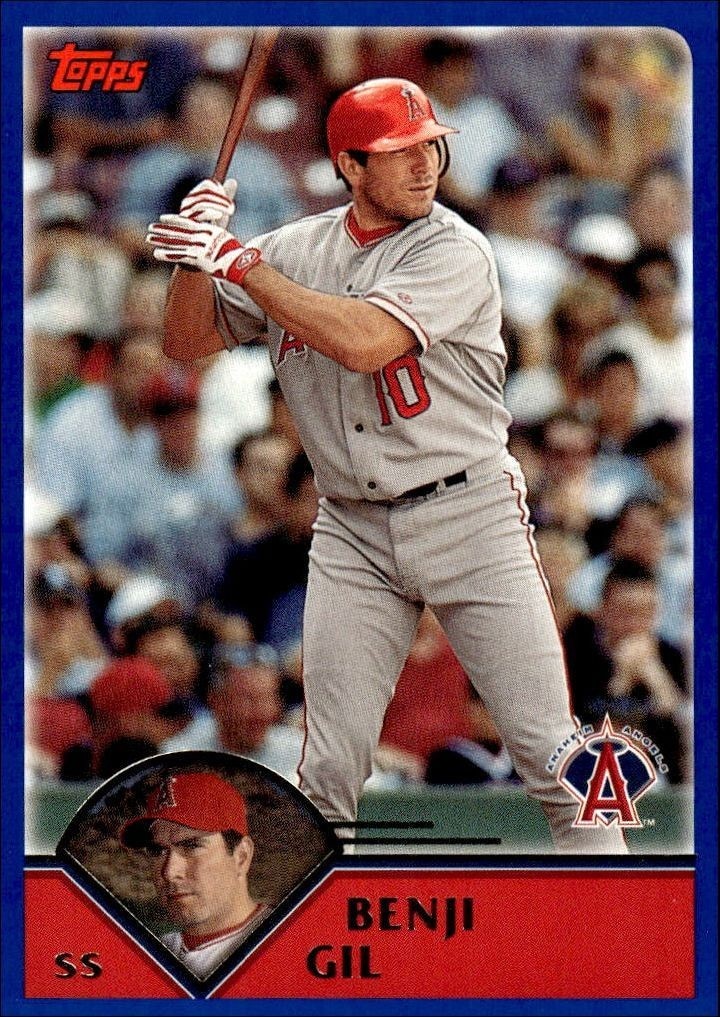 2003 Topps Series 2 Benji Gil #536 trading card