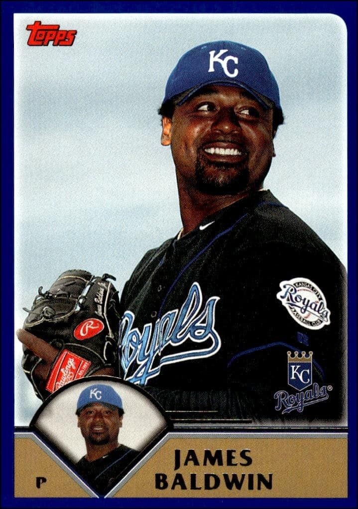 2003 Topps Series 2 James Baldwin #533 trading card
