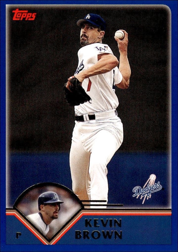 2003 Topps Series 2 Kevin Brown #614 trading card