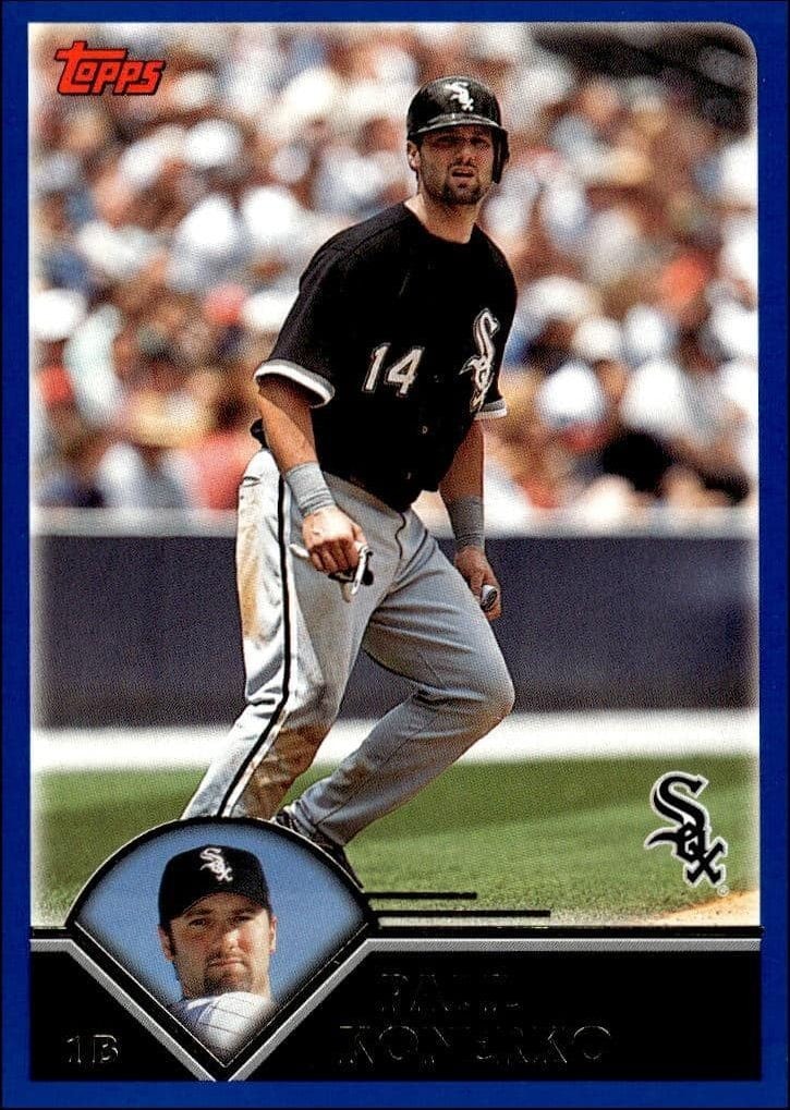 2003 Topps Series 1 John Flaherty #81 trading card