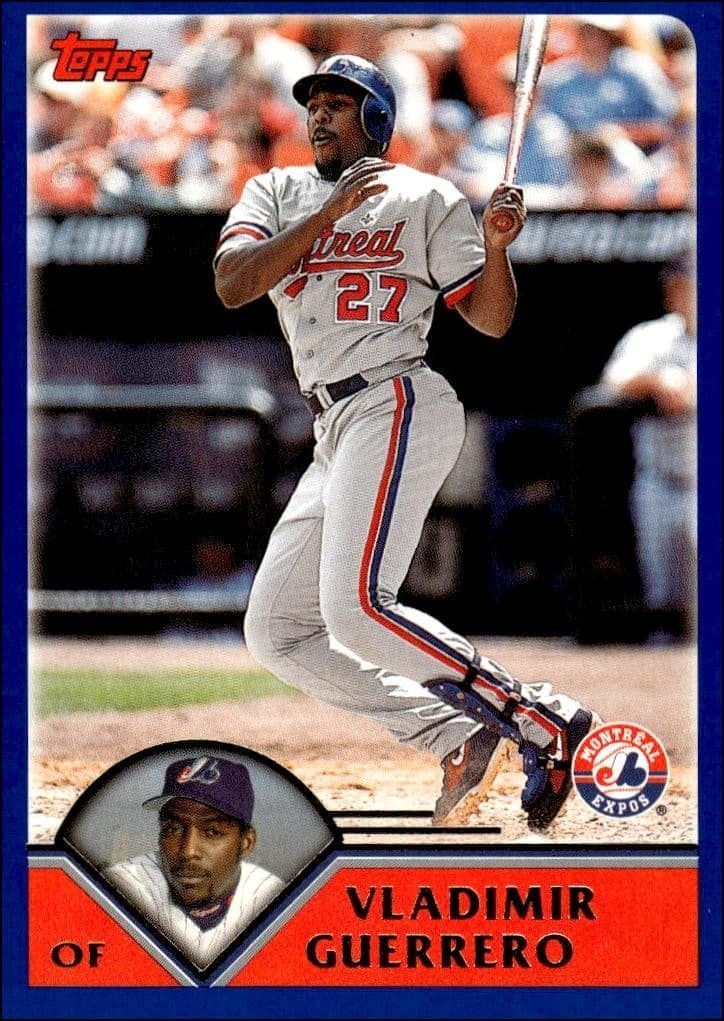 2003 Topps Series 1 Vladimir Guerrero #170 trading card