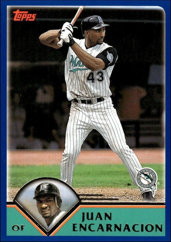 2003 Topps Series 2 Juan Encarnacion #629 trading card
