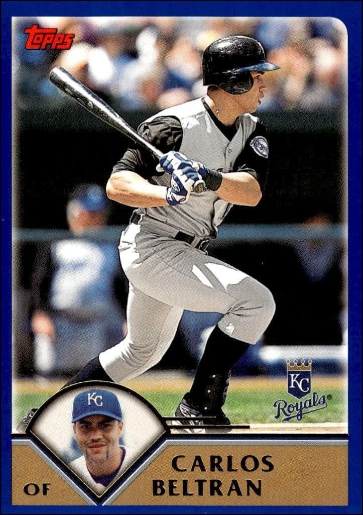 2003 Topps Series 1 Carlos Beltran #209 trading card