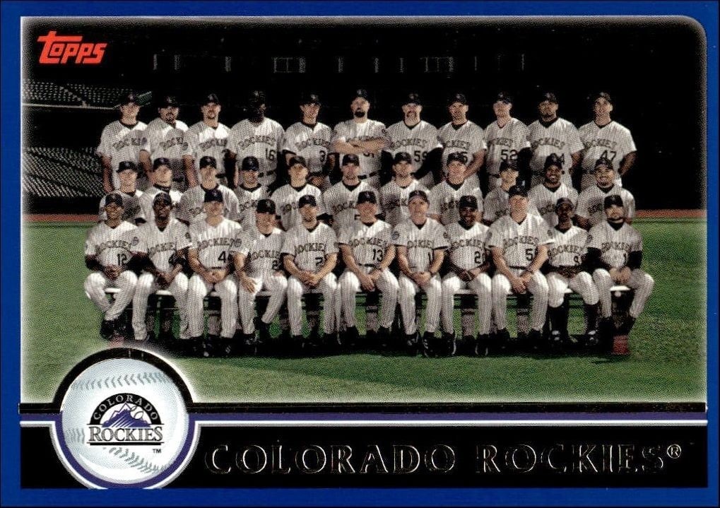 2003 Topps Series 2 Colorado Rockies #639 trading card