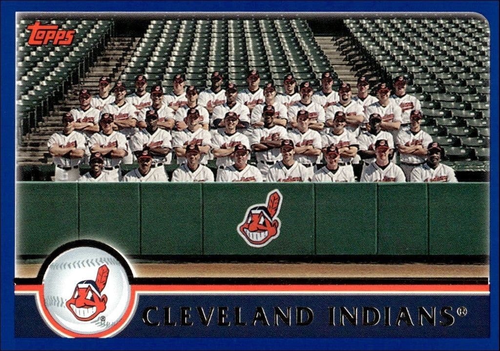 2003 Topps Series 2 Cleveland Indians #638 trading card