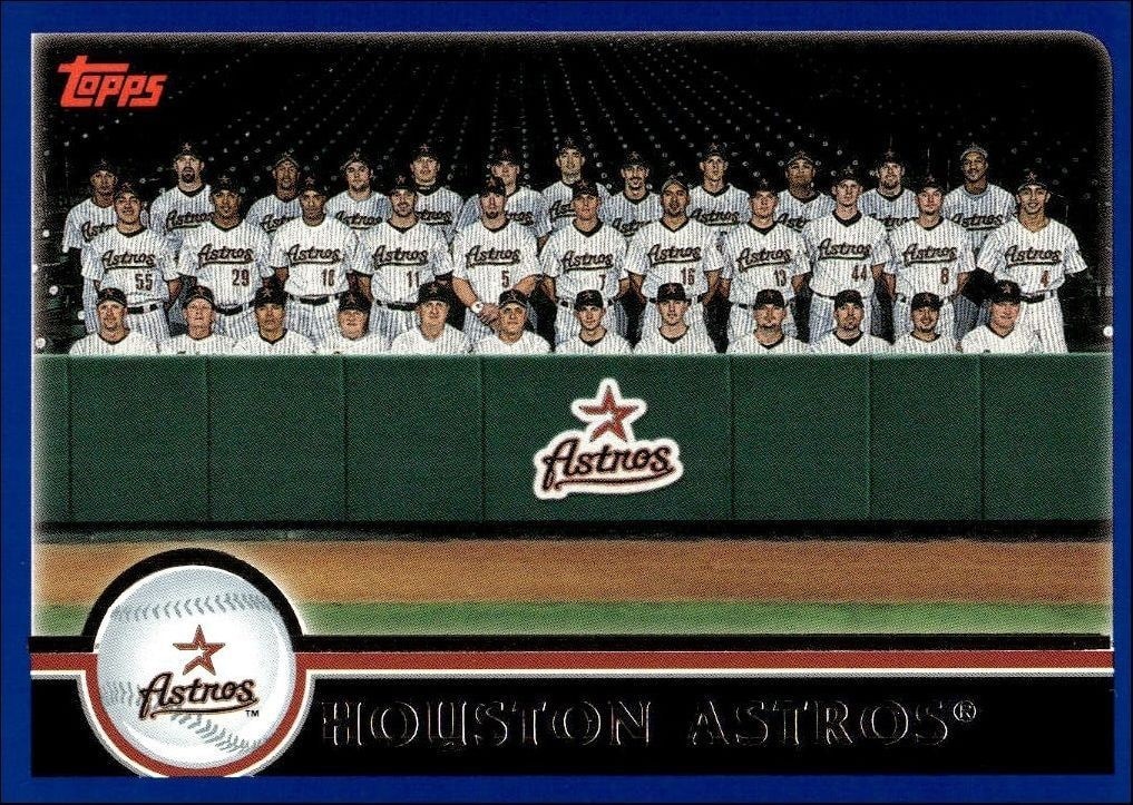 2003 Topps Series 2 Houston Astros #642 trading card