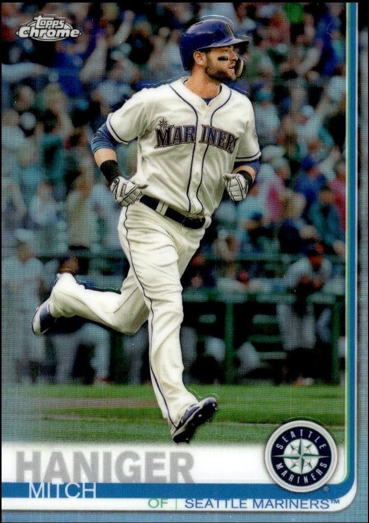 2019 Topps Chrome Mitch Haniger #139 trading card