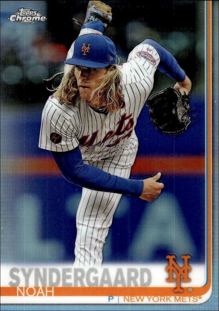 2019 Topps Chrome Noah Syndergaard #126 trading card