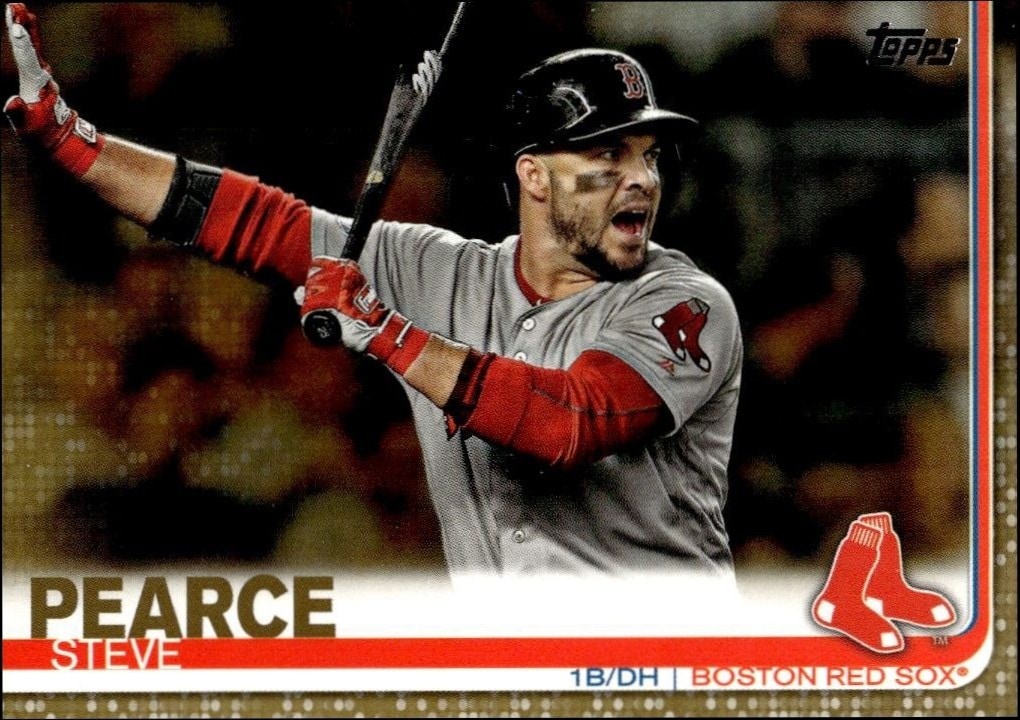 2019 Topps Series 2 Steve Pearce #694 trading card