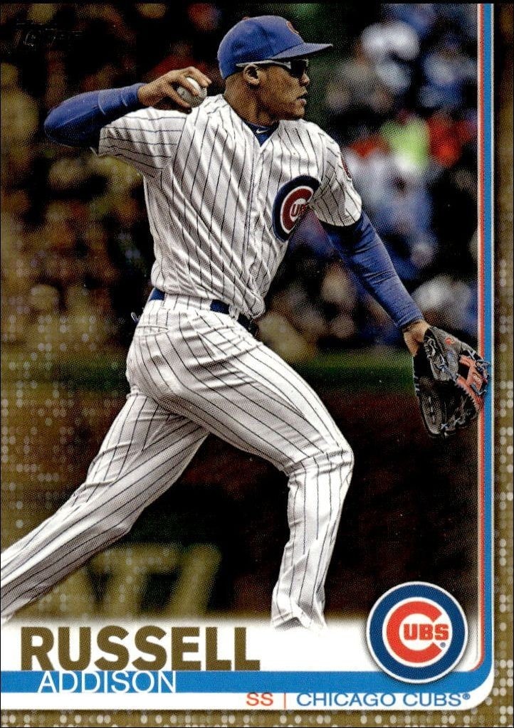 2019 Topps Series 2 Addison Russell #633 trading card