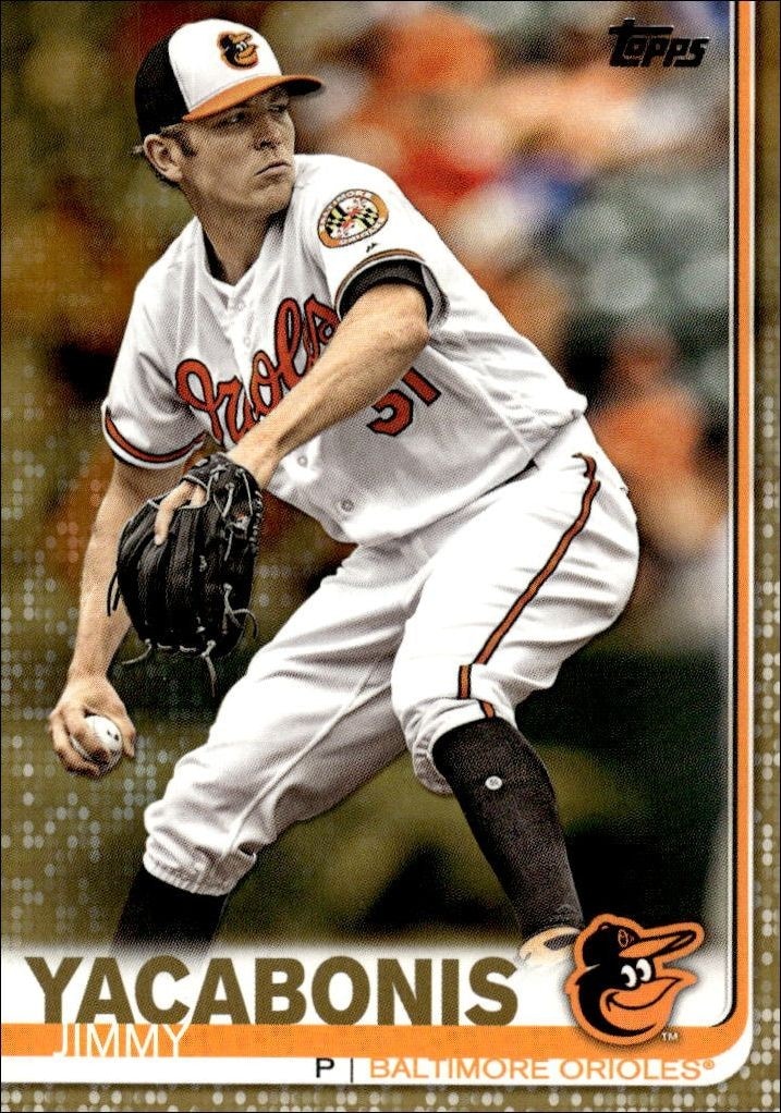 2019 Topps Series 2 Jimmy Yacabonis #575 trading card