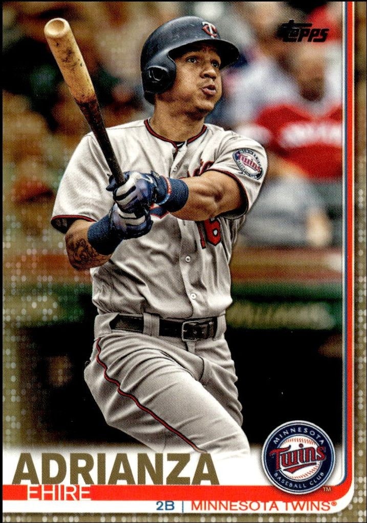 2019 Topps Series 2 Ehire Adrianza #608 trading card