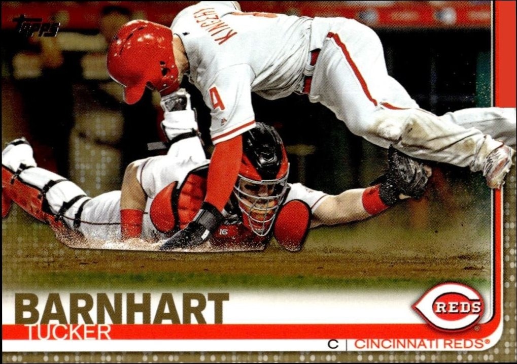 2019 Topps Series 2 Tucker Barnhart #573 trading card