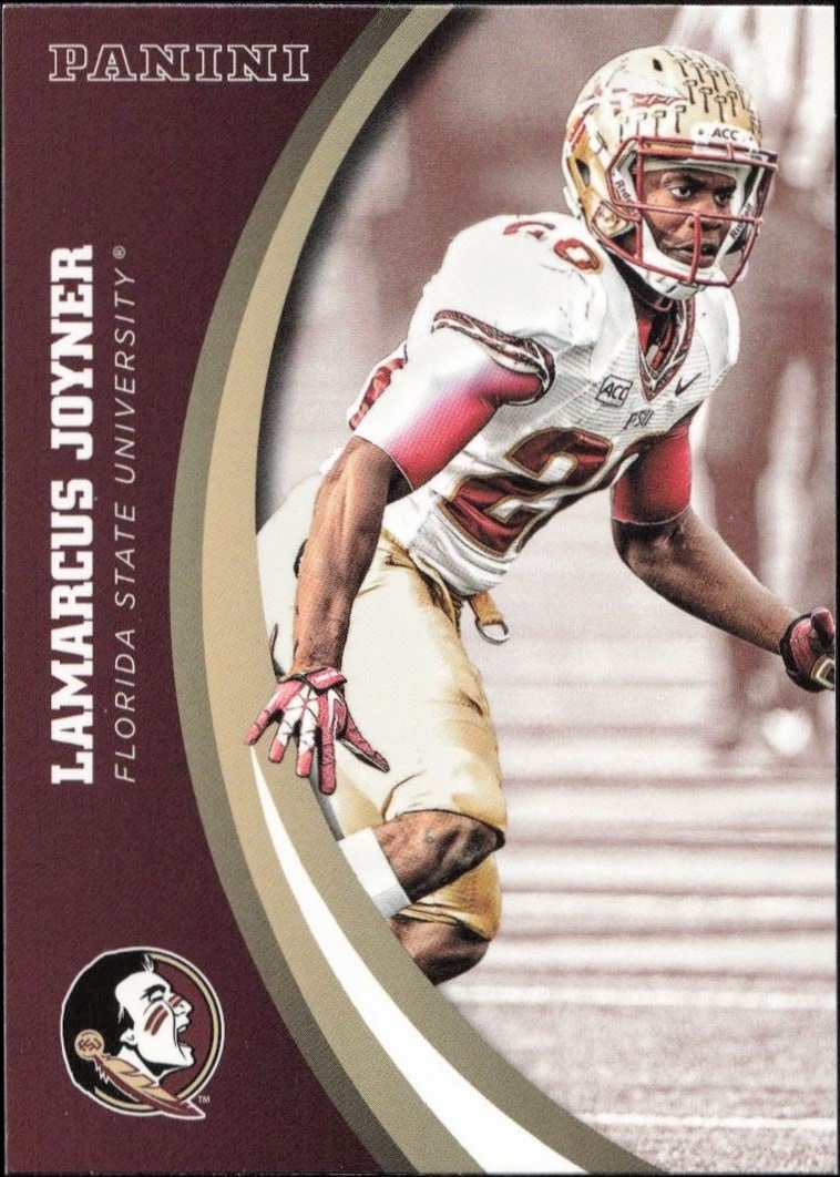 2015 Panini Florida State Seminoles Lamarcus Joyner #35 trading card