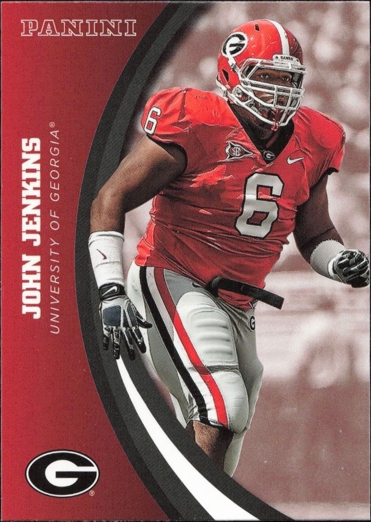 2015 Panini John Jenkins #35 trading card