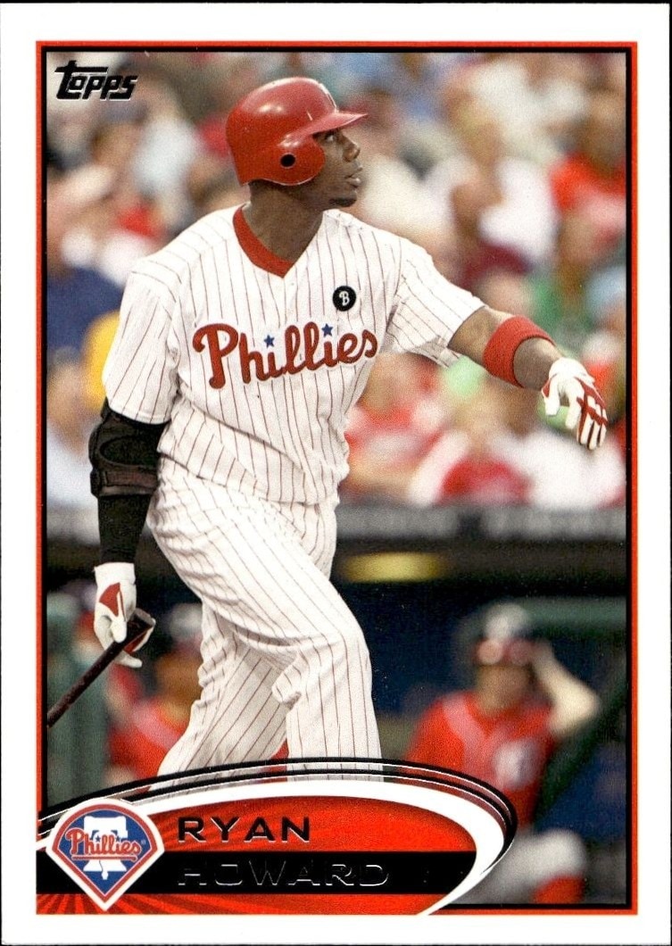 2012 Topps Series 1 Ryan Howard #280 trading card