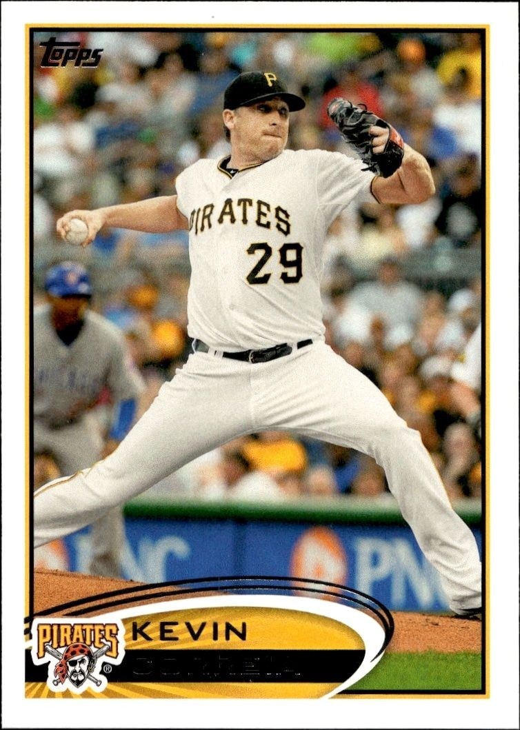 2012 Topps Series 1 Kevin Correia #74 trading card