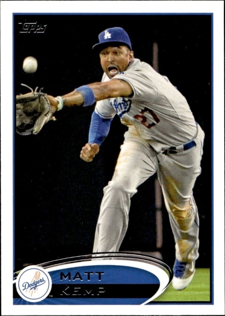 2012 Topps Series 1 Matt Kemp #330 trading card