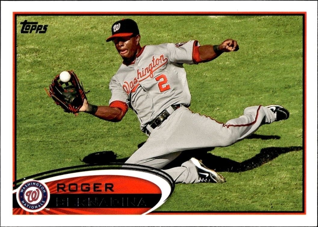 2012 Topps Series 2 Roger Bernadina #333 trading card