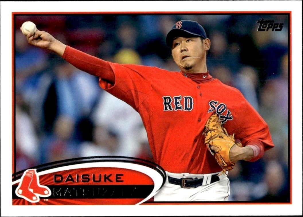 2012 Topps Series 2 Daisuke Matsuzaka #586 trading card