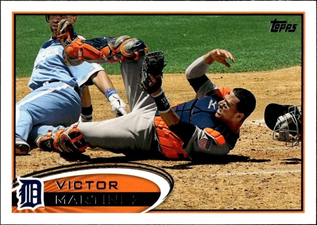 2012 Topps Series 2 Victor Martinez #461 trading card