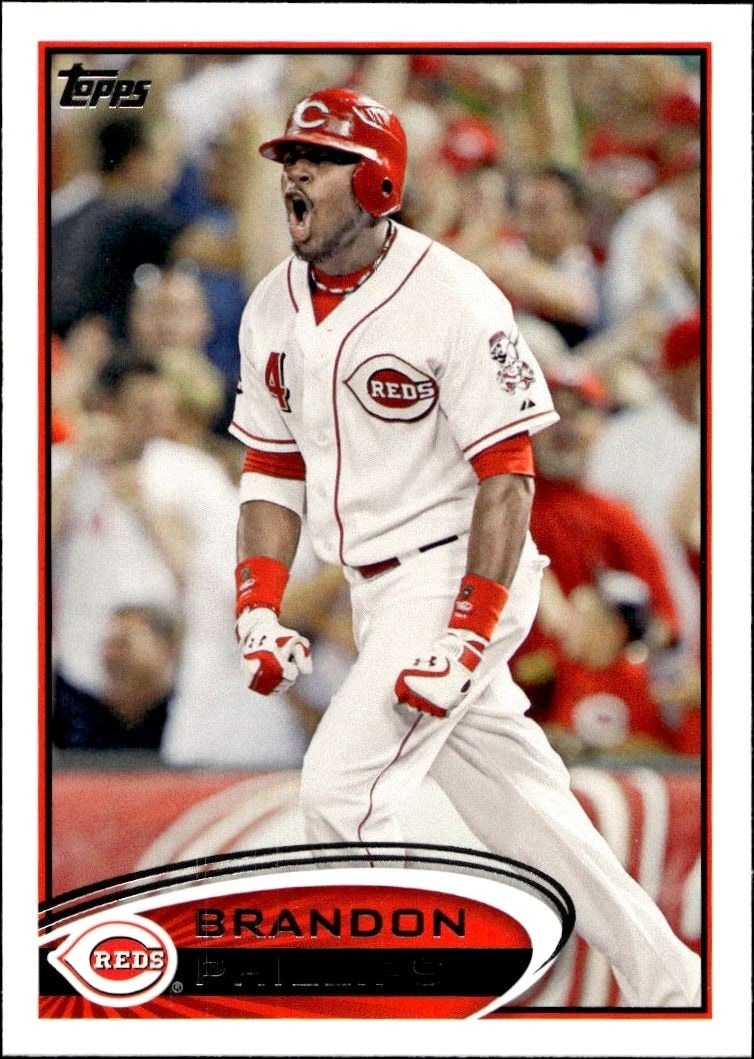 2012 Topps Series 2 Brandon Phillips #508 trading card