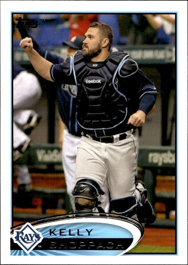 2012 Topps Series 1 Kelly Shoppach #193 trading card