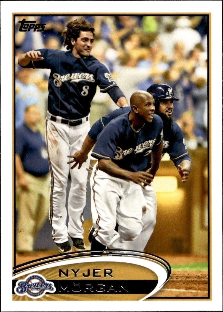 2012 Topps Series 1 Nyjer Morgan #66 trading card