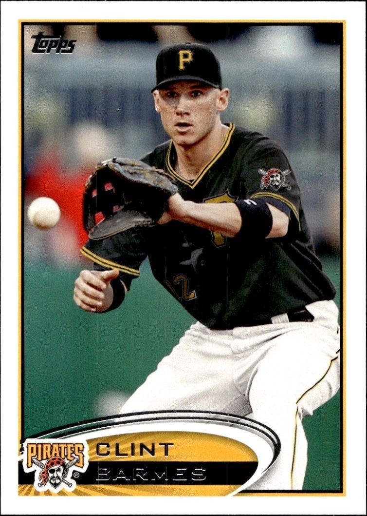 2012 Topps Series 2 Clint Barmes #623 trading card