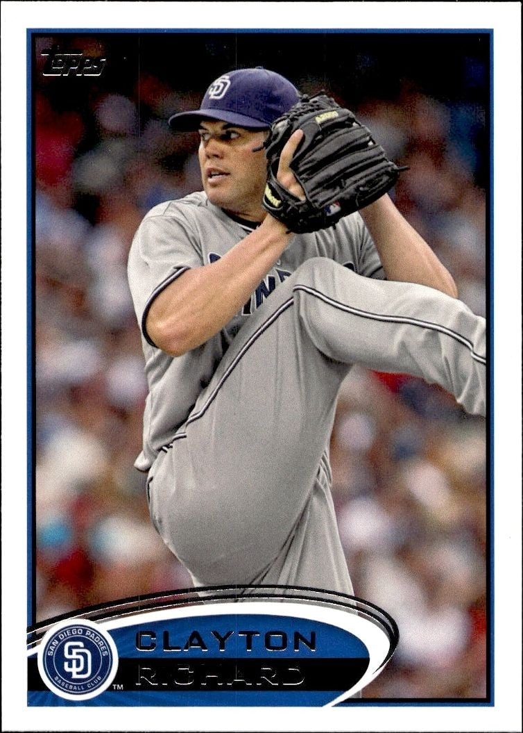 2012 Topps Series 2 Clayton Richard #339 trading card