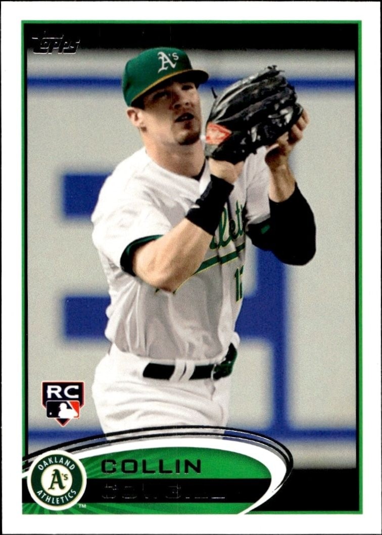 2012 Topps Series 2 Collin Cowgill #502 trading card
