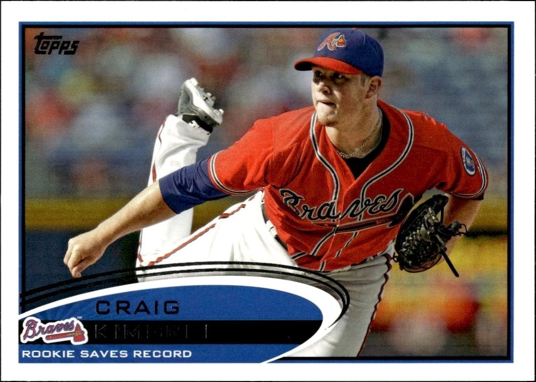 2012 Topps Checklist #113 baseball trading card front